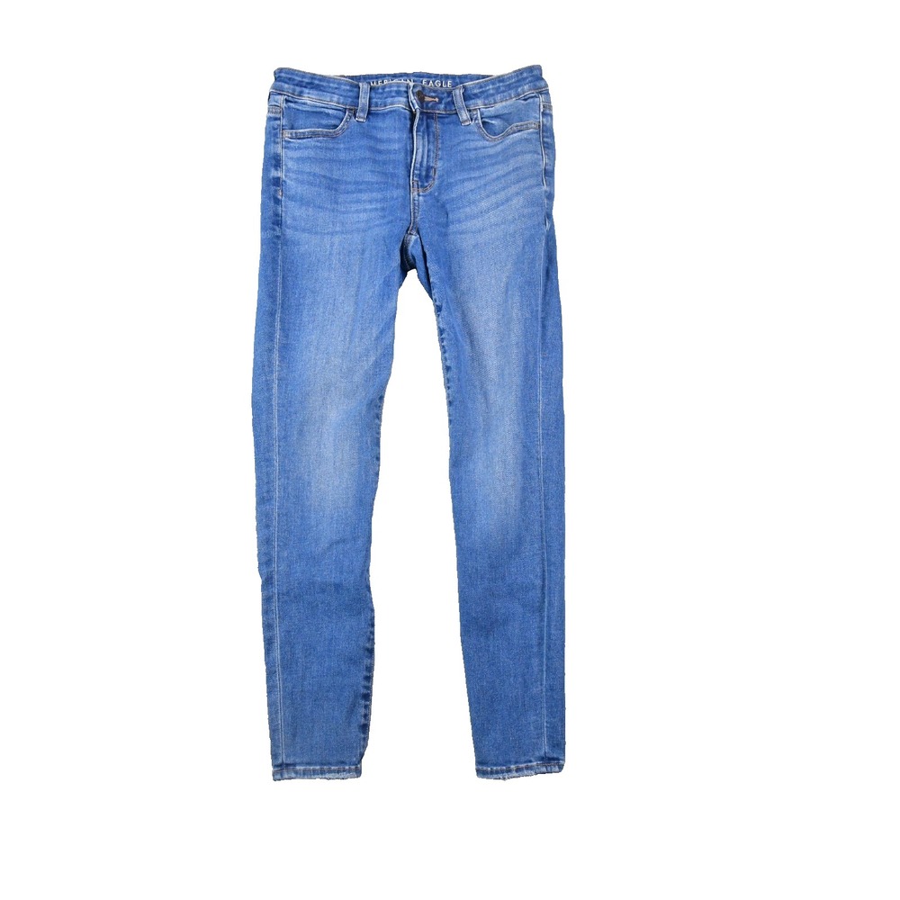American Eagle Jegging Womens 4 Short (28x26)  Blue Denim